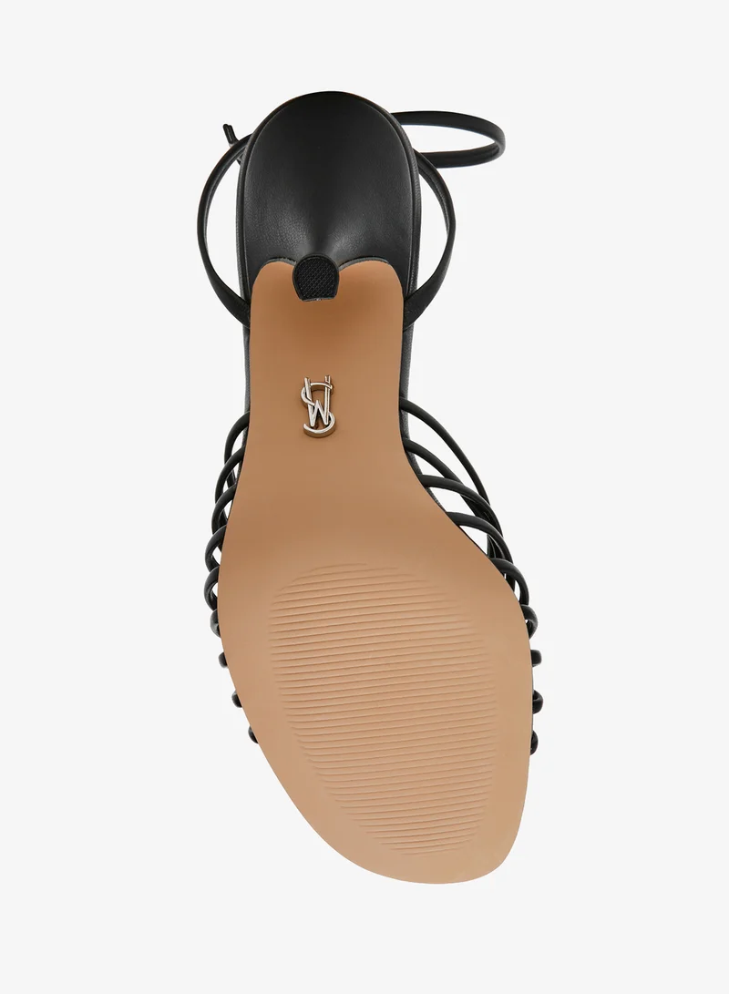 STEVE MADDEN  Soft PU Metal Buckle Sandals for Women | Best Price UAE